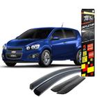 Calha de Chuva Defletor Chevrolet Sonic Hatch 2011 a 2013 Tg. Poli (23.028)