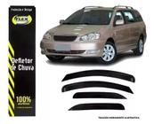 Calha de Chuva Defletor Toyota Corolla Fielder 2004 a 2008 4 Portas Ecoflex