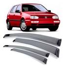 Calha de Chuva Defletor Vw Golf 1995 a 1998 Carroceria Antiga 4 Portas Ecoflex