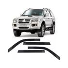 Calha de Chuva Pajero Sport 2000 Até 2011 4 Portas Ecoflex