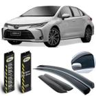 Calha Defletor de Chuva Corolla 2020 a 2023 4 portas