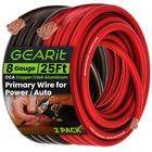 Calibre Wire GearIt 8 para potência automotiva/terra 7,62 m (25 pés)