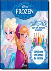 Caligrafia Frozen: Alfabeto em Letras de Forma