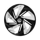 Calota Aro 13 Esportiva Nitro Black Chrome Vw Gol Parati Saveiro