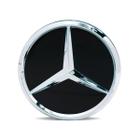 Calota Centro Roda Mercedes Classe CLK 250 320 430 500 Preta Fosca