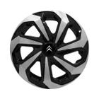 Calota Esportiva Aro 14 Spider Black/Silver Citroen C3 C4