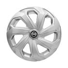 Calota Esportiva Aro 14 Spider Silver emblema Nissan Livina March