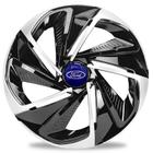 Calota Esportiva Nitro Aro 14 Black Ford Ka Fiesta