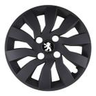 Calota Esportiva Street 14 Preta Fosca Peugeot 206 207 208