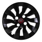 Calota Esportiva Street 14 Preto Fiat Argo Cronos Mobi