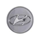 Calota Miolo Centro Roda Hyundai Creta 2016 2017 2018 Prata