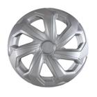 Calota Sportiva Modelo Spider Aro 14 polegadas Silver Parafuso