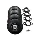 Calotas Miollo Fiat Doblo Aro 14 2010/2017 Amarok Preto