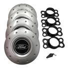 Calotas Miollo Ford New Fiesta Aro 15 2012/2019 Amarok Prata