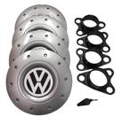 Calotas Miollo Vw Fox Aro 15 2004/2019 Estilo Amarok Prata