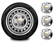 Calotinha Montana GM Chevrolet Aro 13-15 Prata - 4x100