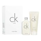 Calvin Klein CK One Coffret Perfume Unissex EDT + Gel de banho