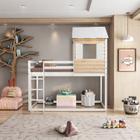 Cama Alta Infantil Club House Wood Casatema