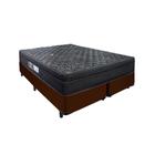 Cama Arezzo King Box Black Molas Ensacadas Marrom