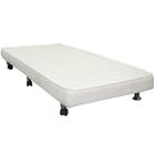 Cama Auxiliar D28 Bordado White Solteiro - 79x171x11 - Ortobom