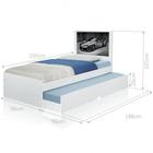 Cama Bibox Solteiro Carro Sport Chumbo - CasaH