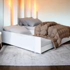 Cama Bibox Solteiro Matrix Branco Tebarrot