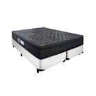 Cama Box Arezzo Black Queen Molas Ensacadas Portobel