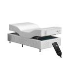 Cama Box Articulável s/Massagem Solteiro Di Cavalcante Látex + Box Articulável Elétrica c/ Controle (0.80x2,00x0,51) - Probel