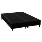 Cama Box Base Queen Universal Courano Black (158x198x20) - Costa Rica