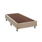 Cama Box Base Solteiro- 0,69x1,88x0,23 Americana Suede Clean (Solteiro- 0,69x1,88x0,23) - Ortobom