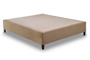 Cama Box Base Solteiro King Suede 96 X 203cm - Genki Kenko