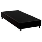 Cama Box Base Solteiro Universal Courano Black (96x203x20) - Costa Rica