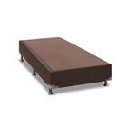 Cama Box Base Solteiro Universal Courano Brown (78x188x20) - Ortobom