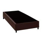 Cama Box Base Universal CRC Linhão Brown Solteiro 78x188