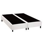 Cama Box Base Universal CRC Linhão White Queen 158x198