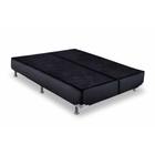 Cama Box Base Universal King Americana Courano Nero Black (186x198x23) - Ortobom