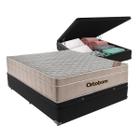 Cama Box Baú Casal Colchão Ortobom Airtech SpringPocket