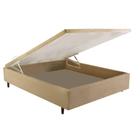 Cama Box Baú Casal MH1439 Bordado Clean (138x188x35) - Herval