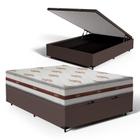 Cama Box Baú com Colchão de Molas Ensacadas Anjos Classic Viúva 128cm