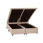 Cama Box Baú King Universal Suede Clean (186x198x35) - Costa Rica