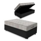 Cama Box Bau Solteiro + Colchão de Molas Ensacadas Airtech Spring (88x188x65) - Ortobom