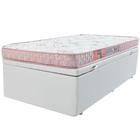 Cama Box Baú Solteiro Colchão Espuma Selada Antialérgico Infantil BF Colchões 88x188x57cm