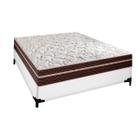 Cama Box Branca Solteiro Molas Superlastic Berlim Probel