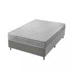 Cama Box Casal 138cm Molas Ensacadas 1 Euro Bari 2CEN Umaflex