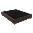 Cama Box Casal 138x188 Marrom