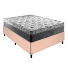 Cama Box Casal Bege Palermo de Molas Ensacadas Portobel