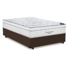 Cama Box Casal + Colchão De Molas Ensacadas - Ortobom - Freedom 138cm