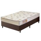 Cama Box Casal Colchão Espuma D23 Polar 138x188x54cm Branco