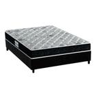 Cama Box Casal: Colchão Ortopédico Probel D45/EP Advanced Tech2000 Plus + Base CRC Suede Black(138x188)