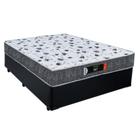 Cama Box Casal + Colchão Ortopédico Resistente Pró D28 Prime Colchões 138x188x60